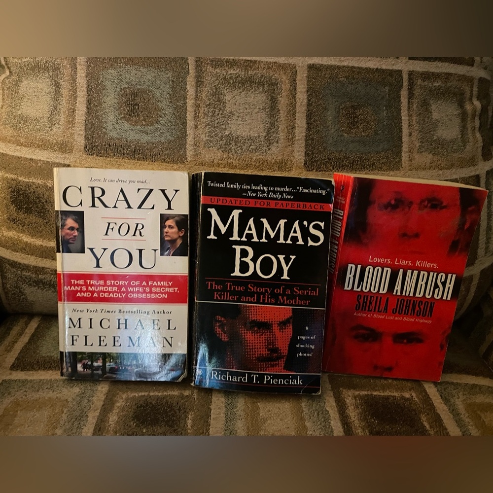 3 paperback books